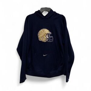 Nike Men's Navy Blue Hoodie